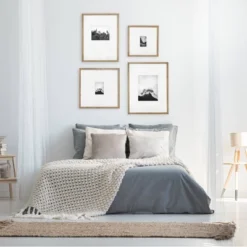 21.24" X 27.24" Matted To 11" X 14" Gallery Frame Natural Wood - Threshold™ Designed With Studio McGee -Threshold Designed W/Studio Mcgee GUEST 084527e0 0409 4e56 8136 8a42a3a112fa 1