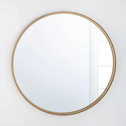 34" Round Decorative Wall Mirror - Threshold™ Designed With Studio McGee -Threshold Designed W/Studio Mcgee GUEST 0863c0f7 0d4c 4204 bff4 0d1b76d9bba5