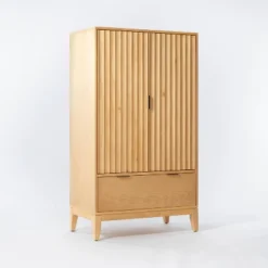 55" Thousand Oaks Wood Scalloped Cabinet - Threshold™ Designed With Studio McGee -Threshold Designed W/Studio Mcgee GUEST 13793a96 4ce8 460c bb62 c7acc7187de8