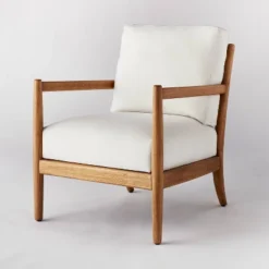 Park Valley Ladder Back Wood Arm Accent Chair - Threshold™ Designed With Studio McGee -Threshold Designed W/Studio Mcgee GUEST 206cdd8a 8553 47b6 b0a9 669f755f3bb8