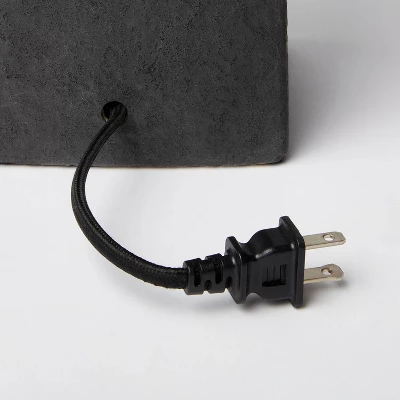 Square Table Lamp With Tapered Shade Black - Threshold™ Designed With Studio McGee 6 Square Table Lamp With Tapered Shade Black - Threshold™ Designed With Studio McGee - Image 4