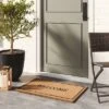 1'11x2'11" 'Welcome' Coir Doormat Black - Threshold™ Designed With Studio McGee -Threshold Designed W/Studio Mcgee GUEST 2abe1867 3c43 49c3 95eb aa48ced33212