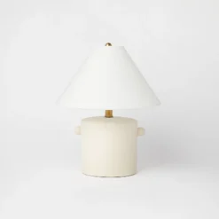 Ceramic Table Lamp With Knob Tan - Threshold™ Designed With Studio McGee -Threshold Designed W/Studio Mcgee GUEST 380b12c5 3cb7 41cc ab6e 20b2a972dac9