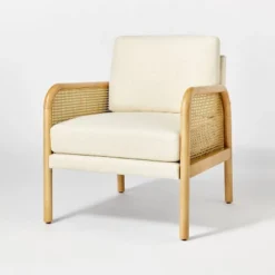 Cane Accent Chair Cream - Threshold™ Designed With Studio McGee -Threshold Designed W/Studio Mcgee GUEST 425dab13 ab47 4f03 adfa 872e0793bca3