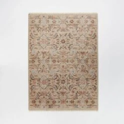 Rockland Hand Knotted Distressed Persian Style Rug Ivory - Threshold™ Designed With Studio McGee -Threshold Designed W/Studio Mcgee GUEST 461c3425 35f3 4272 bdec cfd5c825b076