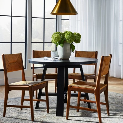 Sunnyvale Woven Dining Chair Natural - Threshold™ Designed With Studio McGee 3 Sunnyvale Woven Dining Chair Natural - Threshold™ Designed With Studio McGee