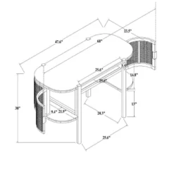 Portola Hills Caned Desk - Threshold™ Designed With Studio McGee -Threshold Designed W/Studio Mcgee GUEST 4a5fa6fc a507 4cf2 b059 0aaf11ed87ae