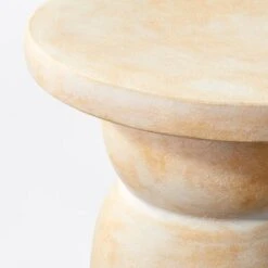 Montebello Shaped Ceramic Accent Table Light Brown - Threshold™ Designed With Studio McGee -Threshold Designed W/Studio Mcgee GUEST 50ddfc81 9d3c 423e 9938 cb10a0c9ea0a