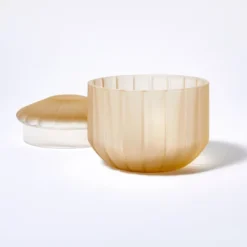 Fluted Glass Canister - Threshold™ Designed With Studio McGee -Threshold Designed W/Studio Mcgee GUEST 55a8759c 546f 4e2e a84a 581745e44c69