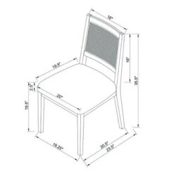 Oak Park Cane Dining Chair Black - Threshold™ Designed With Studio McGee 15 Oak Park Cane Dining Chair Black - Threshold™ Designed With Studio McGee -Threshold Designed W/Studio Mcgee GUEST 5e0d79ff e5da 47f6 89c1 777b56e7d3ca