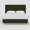 Encino Wingback Platform Bed In Dry Velvet - Threshold™ Designed With Studio McGee