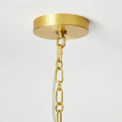 Reeded Glass Pendant Brass - Threshold™ Designed With Studio McGee -Threshold Designed W/Studio Mcgee GUEST 60ed5016 65f8 438e bf2a 6c5f749d8bfe