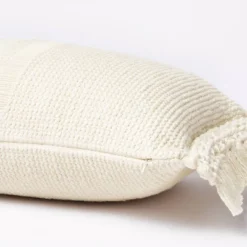 Textural Woven Throw Pillow With Trims Cream - Threshold™ Designed With Studio McGee -Threshold Designed W/Studio Mcgee GUEST 65e1c89c 5809 4906 8b80 889ff723118d