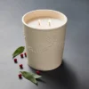 25oz Ceramic Bay & Winter Berry Candle Cream - Threshold™ Designed With Studio McGee -Threshold Designed W/Studio Mcgee GUEST 6c0fa399 d0e6 4a23 be89 206c3594074c