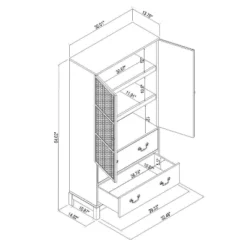 Brandeis Woven Cabinet Brown - Threshold™ Designed With Studio McGee 15 Brandeis Woven Cabinet Brown - Threshold™ Designed With Studio McGee -Threshold Designed W/Studio Mcgee GUEST 707bd53d 9cc8 4d72 96d2 6474dbf4e472
