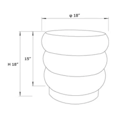 Clarkdale Channel Tufted Ottoman With Wood Base - Threshold™ Designed With Studio McGee -Threshold Designed W/Studio Mcgee GUEST 7621a4fb 13fc 40b5 8a63 c059333f64cb