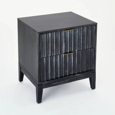 Thousand Oaks Wood Scalloped End Table With Drawers - Threshold™ Designed With Studio McGee 5 Thousand Oaks Wood Scalloped End Table With Drawers - Threshold™ Designed With Studio McGee - Image 3