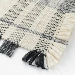 Laurelhurst Indoor/Outdoor Plaid Rug Black/White - Threshold™ Designed With Studio McGee -Threshold Designed W/Studio Mcgee GUEST 7e06c9c3 7737 40ad 9802 91cac40ba59a