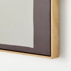 24" X 30" Simple Abstract Shape Framed Canvas - Threshold™ Designed With Studio McGee -Threshold Designed W/Studio Mcgee GUEST 8163a7eb b04b 4c7f bcfc e02594b09bb2