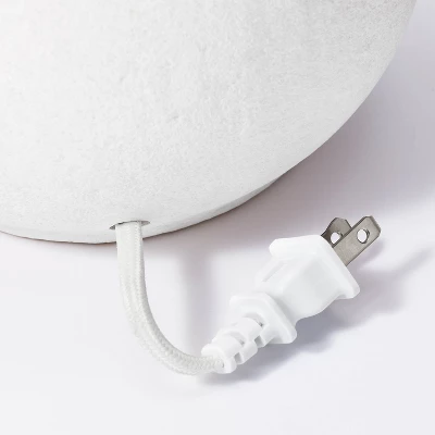 Ceramic Table Lamp With Rattan Shade White - Threshold™ Designed With Studio McGee 7 Ceramic Table Lamp With Rattan Shade White - Threshold™ Designed With Studio McGee - Image 5