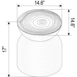 Grantsville Drum Accent Table Black - Threshold™ Designed With Studio McGee -Threshold Designed W/Studio Mcgee GUEST 82f4aac6 8d31 4914 8f5f 47d6585c349c