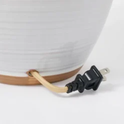 Large Ceramic Jar Table Lamp (Includes LED Light Bulb) Gray - Threshold™ Designed With Studio McGee -Threshold Designed W/Studio Mcgee GUEST 93b45ca5 6ef6 4fc7 a67d 275dc50c6213