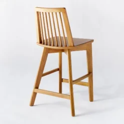 Linden Modified Windsor Wood Counter Height Barstool - Threshold™ Designed With Studio McGee -Threshold Designed W/Studio Mcgee GUEST a0dda242 22a5 499c bce3 c8c831287dc5