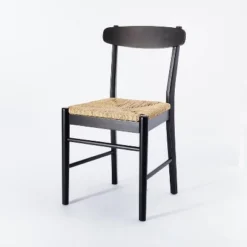 Logan Wood Dining Chair With Woven Seat - Threshold™ Designed With Studio McGee -Threshold Designed W/Studio Mcgee GUEST a48fd9e6 3c2f 437a bb66 70671f884474