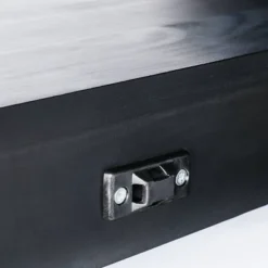 Console Table With Woven Rattan Shelf Black - Threshold™ Designed With Studio McGee -Threshold Designed W/Studio Mcgee GUEST ace694e0 8779 47cd 88e0 f26dc4c34e37