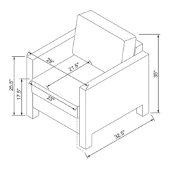Bellfield Fully Upholstered Accent Chair - Threshold™ Designed With Studio McGee 13 Bellfield Fully Upholstered Accent Chair - Threshold™ Designed With Studio McGee -Threshold Designed W/Studio Mcgee GUEST b076905d 22bb 469d b4c5 3395adbada91