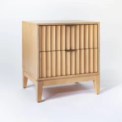 Thousand Oaks Wood Scalloped End Table With Drawers - Threshold™ Designed With Studio McGee 15 Thousand Oaks Wood Scalloped End Table With Drawers - Threshold™ Designed With Studio McGee -Threshold Designed W/Studio Mcgee GUEST b1016a0e 6edf 4061 a9c6 028465971ed1