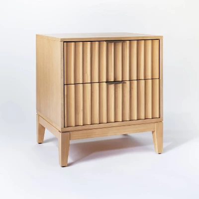 Thousand Oaks Wood Scalloped End Table With Drawers - Threshold™ Designed With Studio McGee 9 Thousand Oaks Wood Scalloped End Table With Drawers - Threshold™ Designed With Studio McGee - Image 7