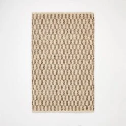 Checkered Stripe Rug Brown - Threshold™ Designed With Studio McGee 10 Checkered Stripe Rug Brown - Threshold™ Designed With Studio McGee -Threshold Designed W/Studio Mcgee GUEST b2864ce6 6869 48dc 80bf 0c1c5704bc0f
