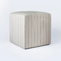 Lynwood Square Upholstered Cube - Threshold™ Designed With Studio McGee 40 Lynwood Square Upholstered Cube - Threshold™ Designed With Studio McGee -Threshold Designed W/Studio Mcgee GUEST b4c05613 02fb 4836 9f47 a7512f9a187c