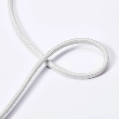 Ceramic Table Lamp With Rattan Shade White - Threshold™ Designed With Studio McGee 6 Ceramic Table Lamp With Rattan Shade White - Threshold™ Designed With Studio McGee - Image 4