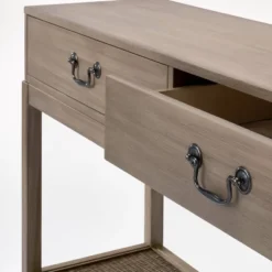 Brandeis Woven Console Table Brown - Threshold™ Designed With Studio McGee -Threshold Designed W/Studio Mcgee GUEST b85f0ef4 7731 4038 aec9 bac43e1890ea