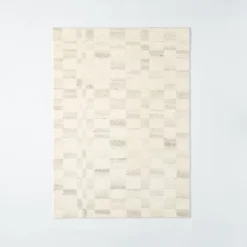 Irregular Checkerboard Tufted Rug Cream - Threshold™ Designed With Studio McGee -Threshold Designed W/Studio Mcgee GUEST b8cc5660 37ab 492b a317 82a9c1af99a8