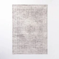 Millcreek Distressed Vintage Persian Rug Charcoal - Threshold™ Designed With Studio Mcgee -Threshold Designed W/Studio Mcgee GUEST bd633cd5 16e0 4071 91b2 9deeafcb0c34