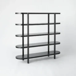 57" Portola Hills 5 Shelf Horizontal Bookcase - Threshold™ Designed With Studio McGee -Threshold Designed W/Studio Mcgee GUEST c3e902ad 7687 483a a885 6a70b1341eb1
