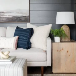 36" X 36" Dreary Abstract Landscape Framed Wall Canvas - Threshold™ Designed With Studio McGee -Threshold Designed W/Studio Mcgee GUEST ca01da1b b753 4db4 a447 3116f3701865