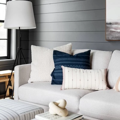 Lynwood Square Upholstered Cube - Threshold™ Designed With Studio McGee 16 Lynwood Square Upholstered Cube - Threshold™ Designed With Studio McGee - Image 14