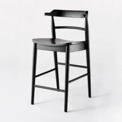 Kaysville Curved Back Wood Counter Height Barstool - Threshold™ Designed With Studio McGee -Threshold Designed W/Studio Mcgee GUEST d21e6bf0 f7dc 462d b6fb 696cfe37d8fe