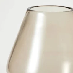Pedestal Smoky Glass Vase - Threshold™ Designed With Studio McGee -Threshold Designed W/Studio Mcgee GUEST d2db585f c78c 409f ab0d db65b8e7301a