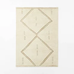 Cedar Hills Plush Geo Print Rug Cream - Threshold™ Designed With Studio McGee -Threshold Designed W/Studio Mcgee GUEST e21a1c43 b5ed 4260 b717 48277652c9e6