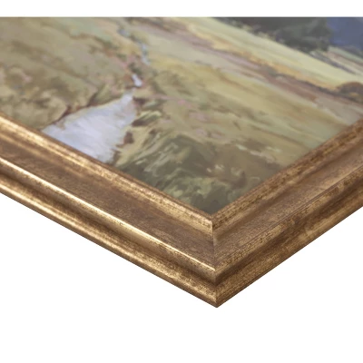 16" X 14" Summer Pasture Framed Wall Art Brass - Threshold™ Designed With Studio McGee 6 16" X 14" Summer Pasture Framed Wall Art Brass - Threshold™ Designed With Studio McGee - Image 4