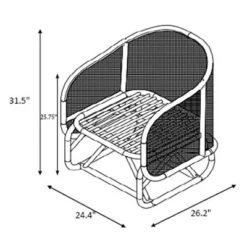 Rialto Woven Barrel Back Chair With Cushion - Threshold™ Designed With Studio McGee -Threshold Designed W/Studio Mcgee GUEST e7a58e63 6ba0 4338 875a d6f5750dd233