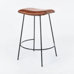 Clarkston Metal Counter Height Barstool With Upholstered Seat - Threshold™ Designed With Studio McGee -Threshold Designed W/Studio Mcgee GUEST f178119f 0fe3 43a4 ad93 334f1320cdb3