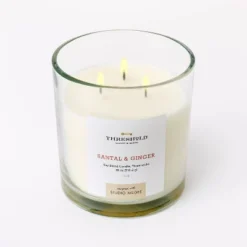 Clear Glass Santal & Ginger Candle White - Threshold™ Designed With Studio McGee 9 Clear Glass Santal & Ginger Candle White - Threshold™ Designed With Studio McGee -Threshold Designed W/Studio Mcgee GUEST f2fd3c23 439d 4bfc 875d 39327efaf048
