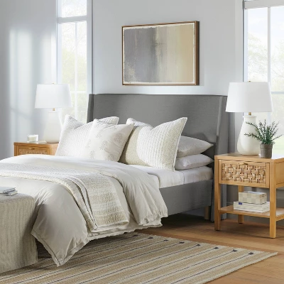 Encino Fully Upholstered Platform Bed - Threshold™ Designed With Studio McGee 3 Encino Fully Upholstered Platform Bed - Threshold™ Designed With Studio McGee